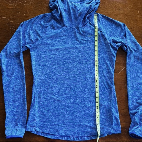 Nike Element Jacket running hoodie royal blue size S - Picture 10 of 11